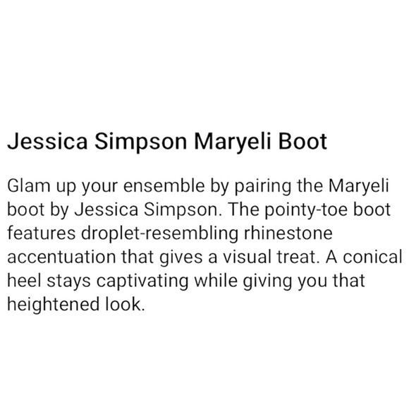 Jessica Simpson MARYELI Rhinestone Embellished Tall Boot - Picture 10 of 13